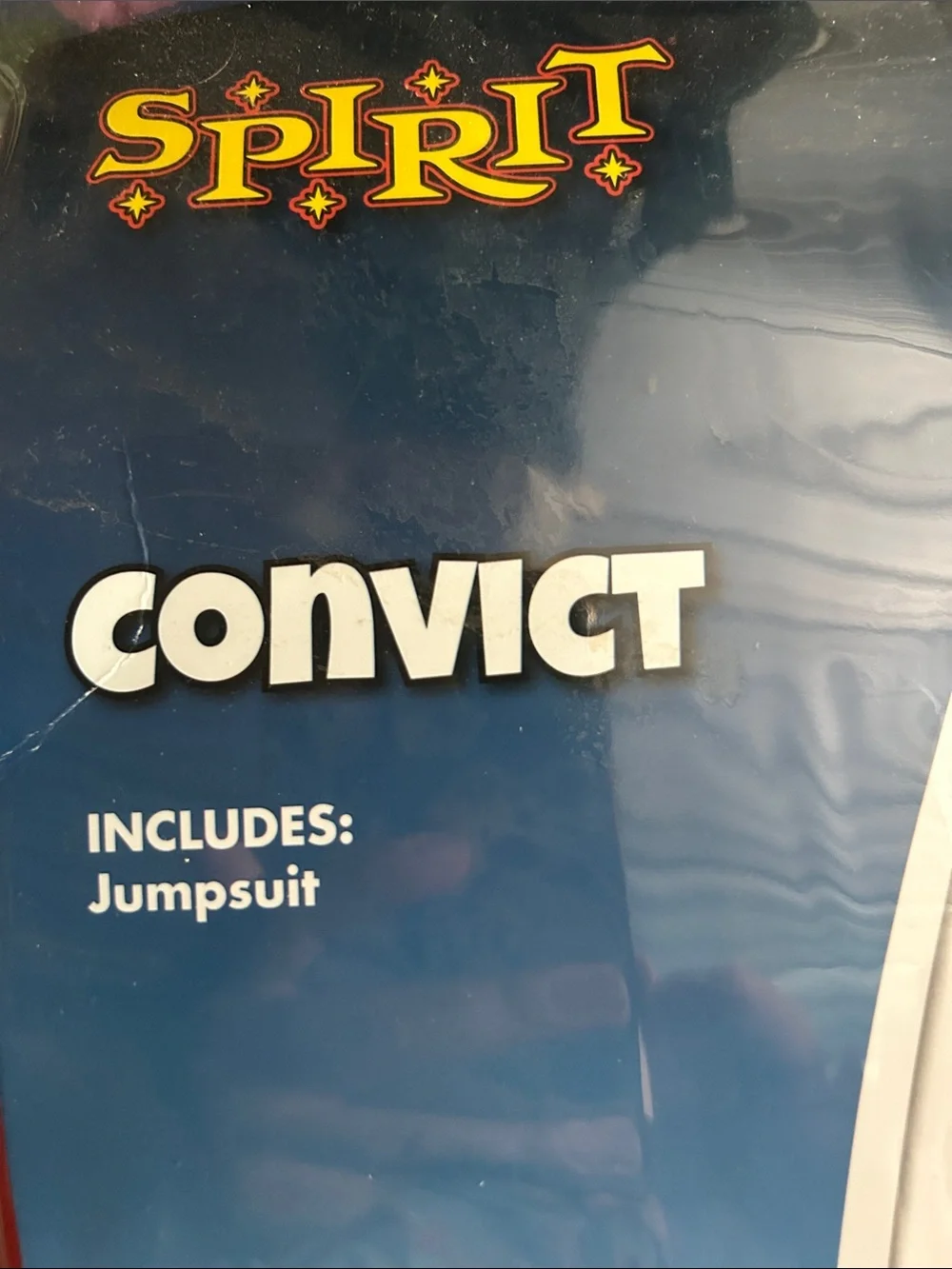 Spirit Red Convict Jumpsuit Costume